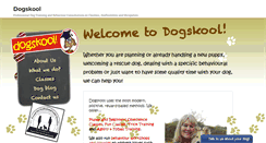 Desktop Screenshot of dogskool.co.uk